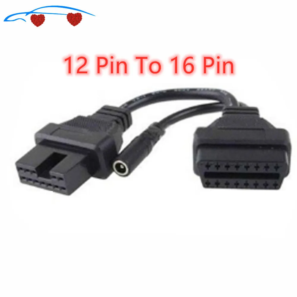 Кабель удлинитель OBD 2 12 16 контактов для Mitsubishi адаптер диагностического