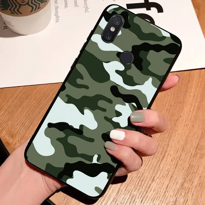 

Camouflage Pattern Camo Design Phone Case For Xiaomi Redmi note 7 8 9 t max3 s 10 pro lite cover funda coque shell