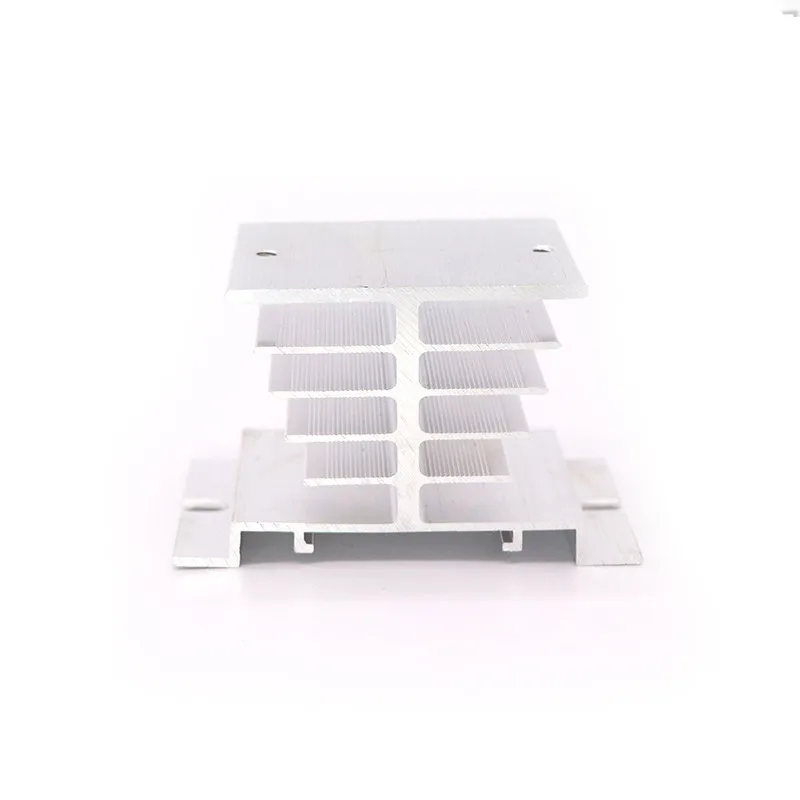 SSR-50DA/60DA/75DA DC управление AC SSR белый корпус Однофазное твердотельное реле без пластиковой крышки