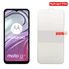 Для MOTOROLA MOTO G50 G20 Гидрогелевая пленка Full Glue HD Защита экрана для MOTO G 50 G 20
