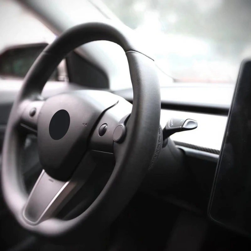 

APpapa FSD Autopilot Assistance Artifact Car Steering Wheel Counterweight AP Booster for Tesla Model 3 / Y 2016-2021