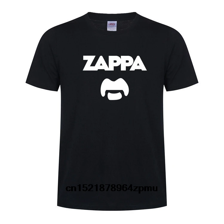 Мужская футболка знаменитости Фрэнка эпх Lan Middot Zappa Повседневная Удобная и