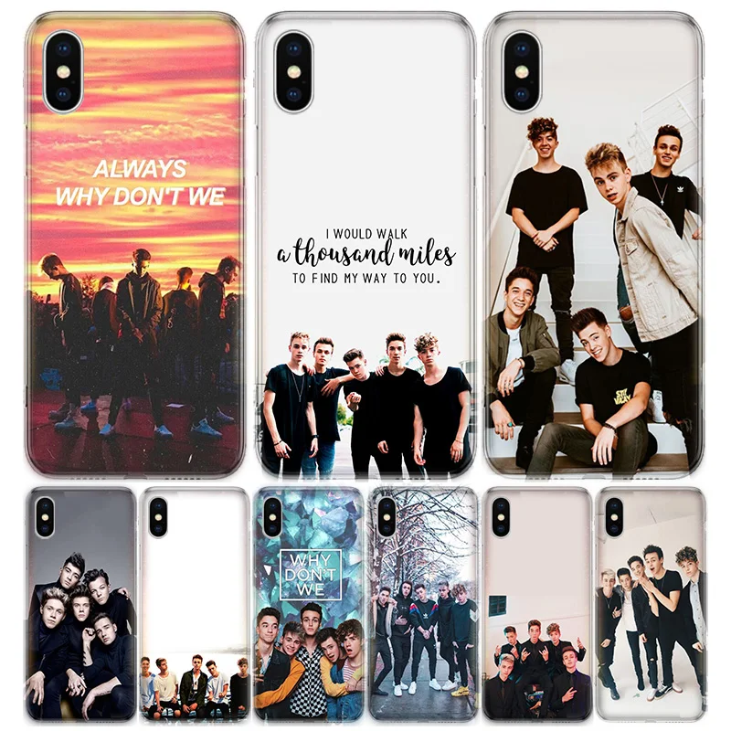Почему бы нам не выбрать чехол для телефона iPhone 11 5 5s SE 6 6s 7 8 Plus X XS XR Pro Max мягкий