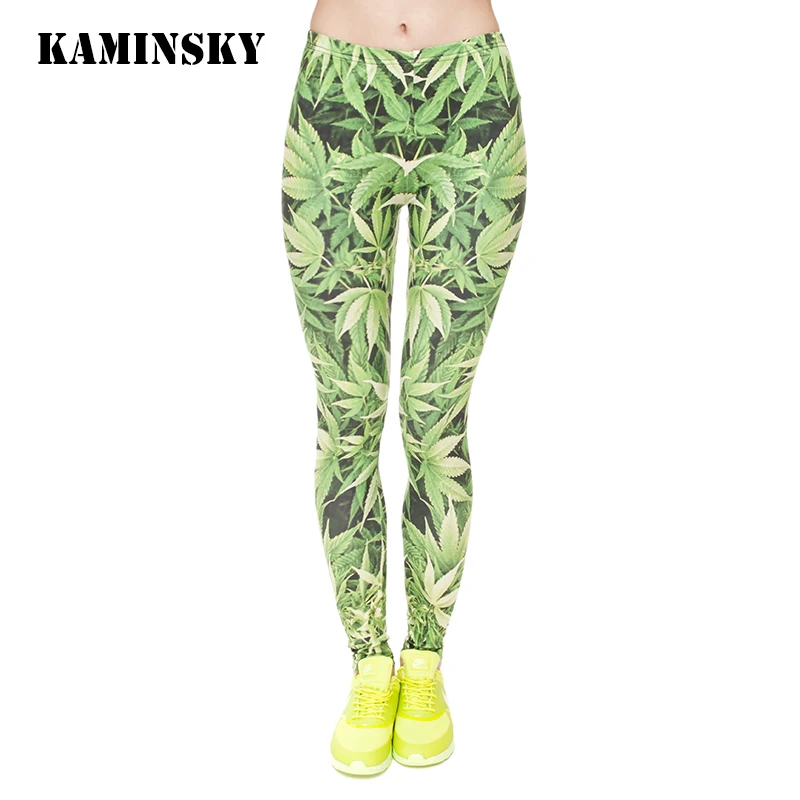 Женская одежда Kaminsky сексуальные женские леггинсы с 3D графическим принтом