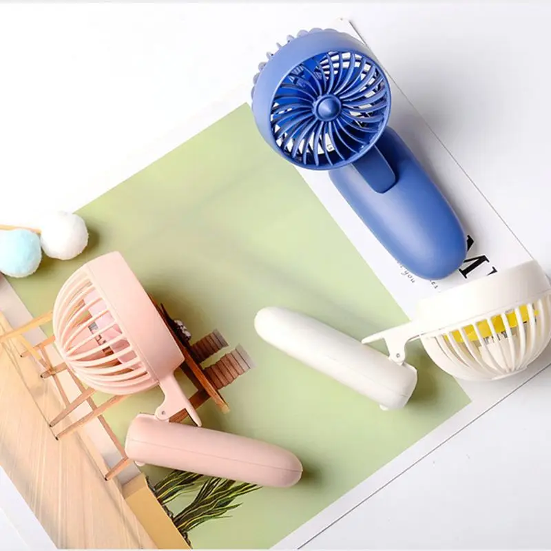 

USB fan mobile phone clip fan portable outdoor handheld portablefan with lanyard