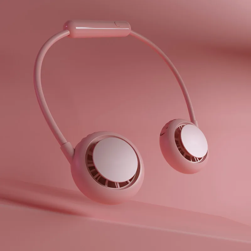 

Neck Fan portable Rechargeable Mini Fan USB air cooler Mute Sports Fans for Home Outdoor Ventilador Summer Air Cooling 2021 New