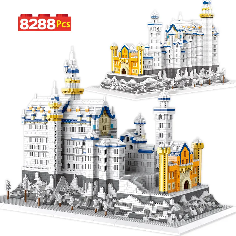 

8288 шт., Детский конструктор «Лебедь»
