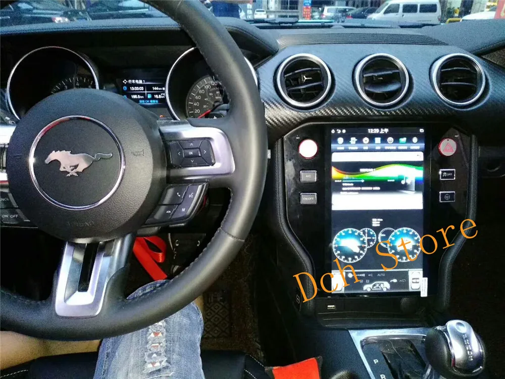Автомобильный DVD-плеер Tesla Style 12 1 дюйма вертикальный экран Android 9 0 GPS-навигация для