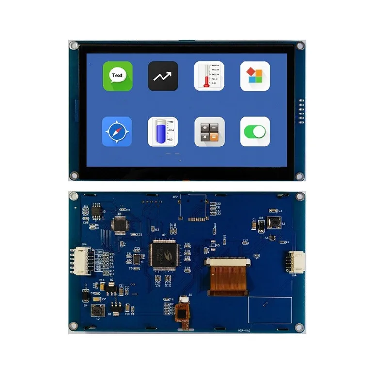 Новый 2 8 &quot3 5" 4 3 &quot5 дюймов HMI I2C IIC ЖК-дисплей модуль емкостный сенсорный экран