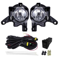 auto fog light assembly accessories socket styling for toyota rav4 2013 4300k yellow 12v 55w high power flashing lamp kits