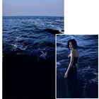 Фон Mehofond для фотосъемки с изображением темно-синего моря, неба, волн, сценический постер, детский портрет, фон для фотосъемки, Фотофон