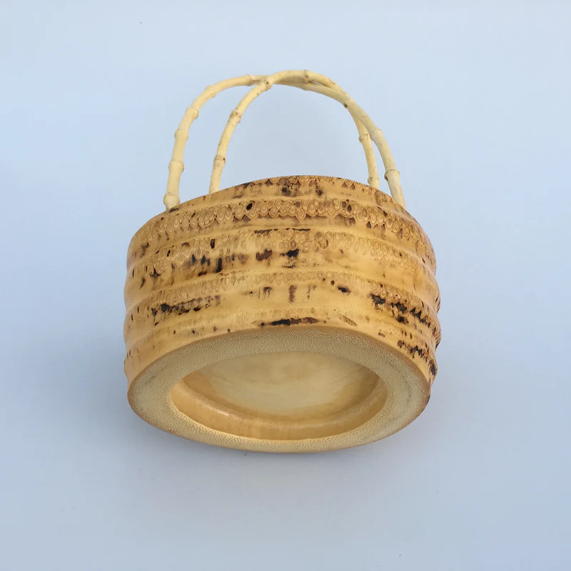 

creative bamboo root fruit basket candy basket snacks basket