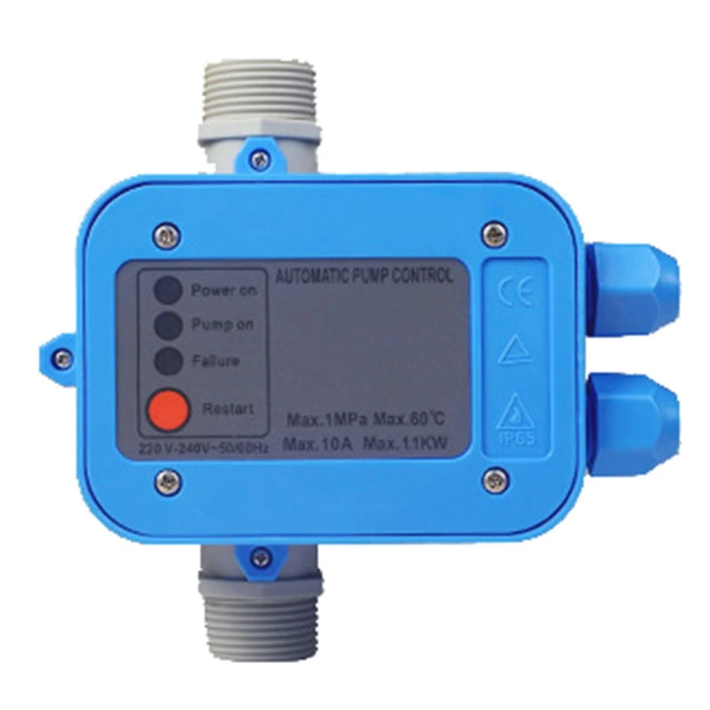 Электронный электрический контроллер 220 В автоматический выключатель давления