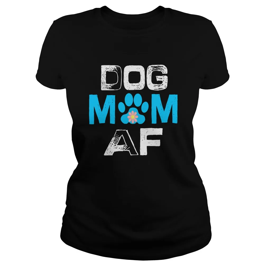 

Dog Mom Af Women's T-Shirt