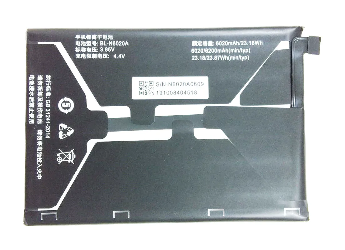 Westrock 6200mAh BL-N6020A BL-N6020 Аккумулятор для Gionee M6s Plus сотового телефона M6 - купить по