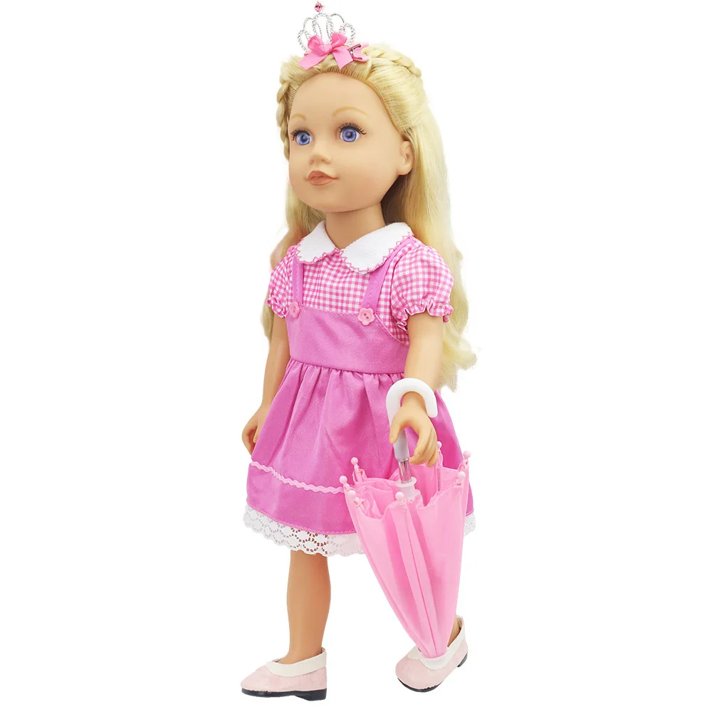 Аксессуары для кукол платье с меховым воротником повседневный костюм