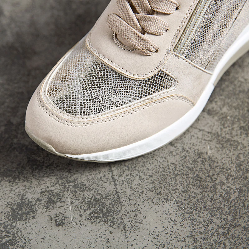 

2021 Low platform women sneakers shoes Wild Breathable Walking flats Trainer Single Loafers for women Comfort Vacation shoes