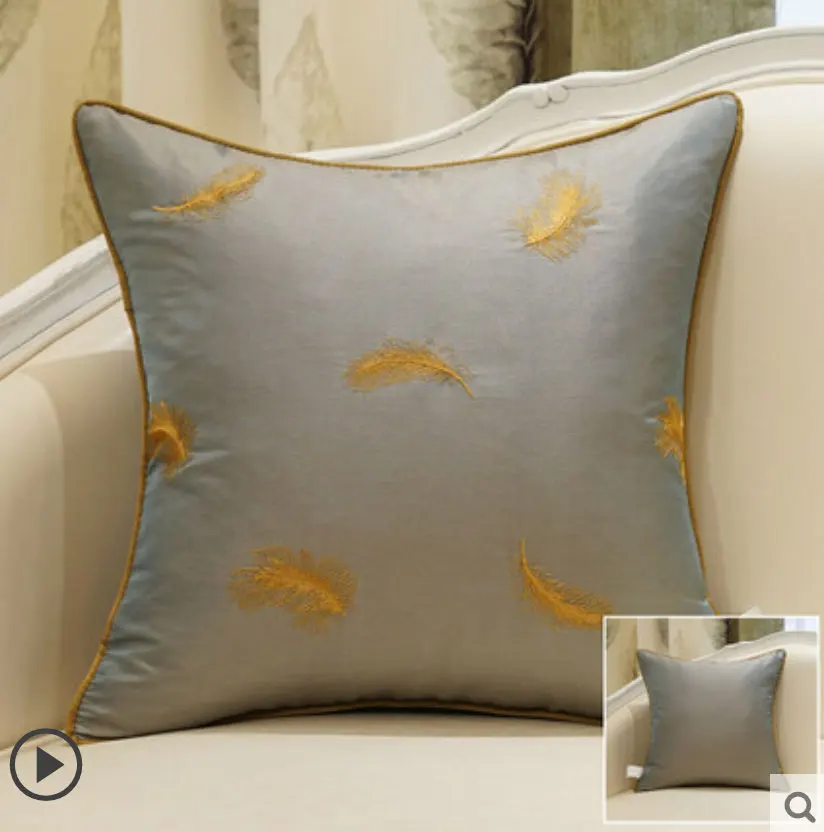 Модная подушка в виде листьев гинкго/Чехол almofadas Для Взрослых Подростков