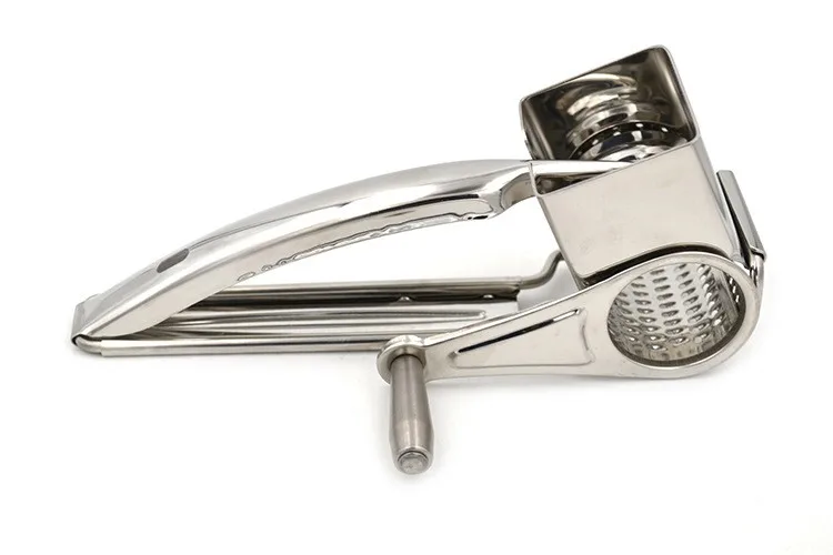 Вращающийся сырный терка из нержавеющей стали для резки сыра кухонный резак