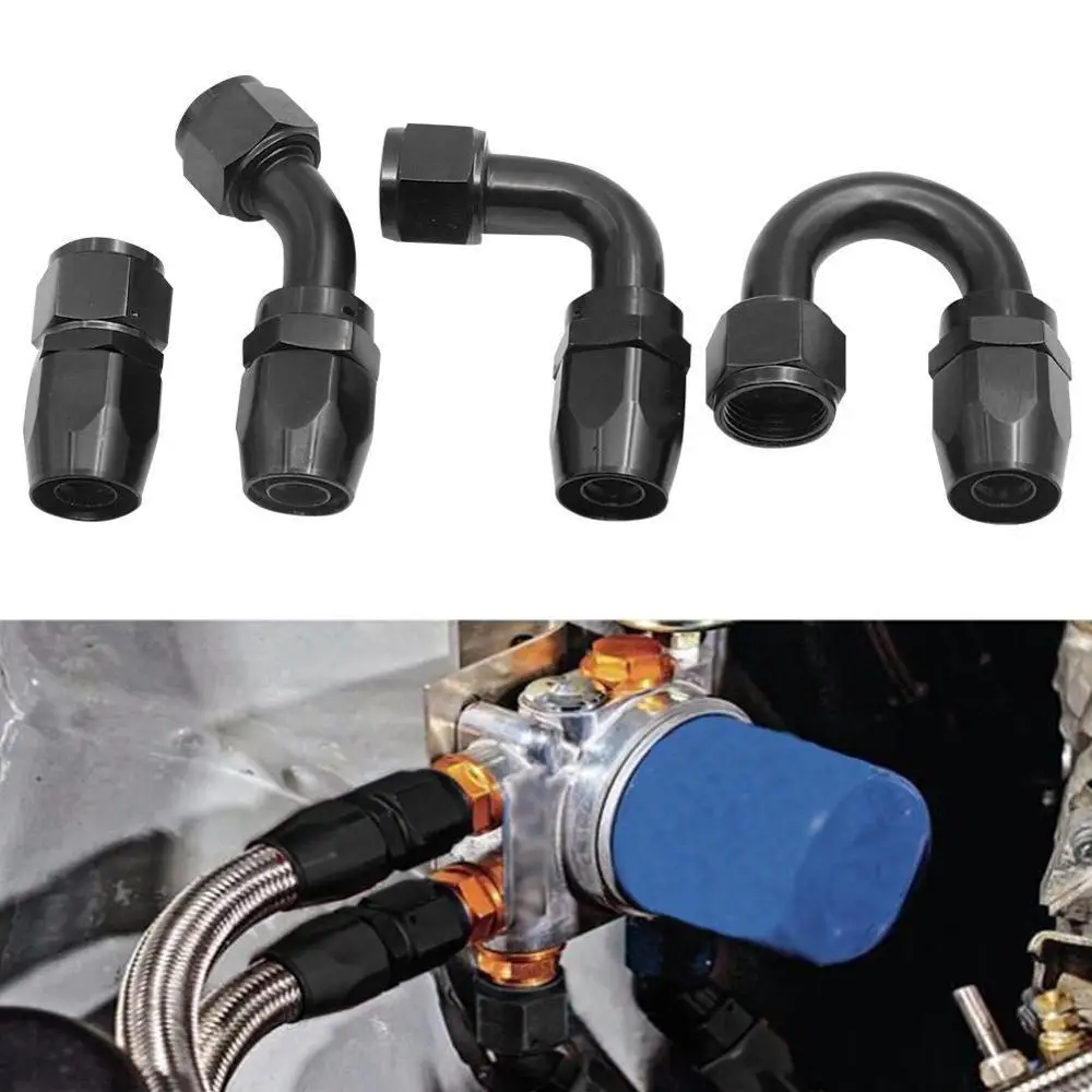 AN4/AN6/AN8/AN10/AN12 поворотный концевой фитинг шланга адаптер для