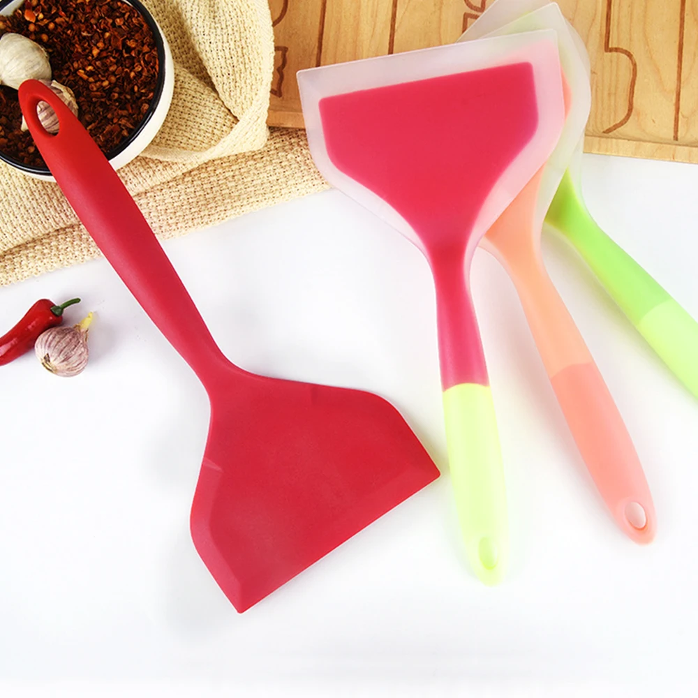 

Spatula Silicone Spatula Cookware Spatula Barbecue Non-stick Spatula Heat-resistant Baking Machine Kitchen Cooking Tools