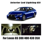 Светодиодный внутренсветильник Canbus для Lexus GS 300 400 430 350 450h 250 200t GS300 GS400 GS430 GS450h GS250 GS200t 1991-2017 2018