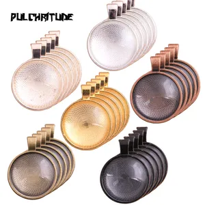 10 шт.лот, новинка 2020, 8 цветов, покрытие, классический узор, подходит для 25 мм, стеклянный кабошон, основа, комплектующие для изготовления ювелирных изделий сделай сам