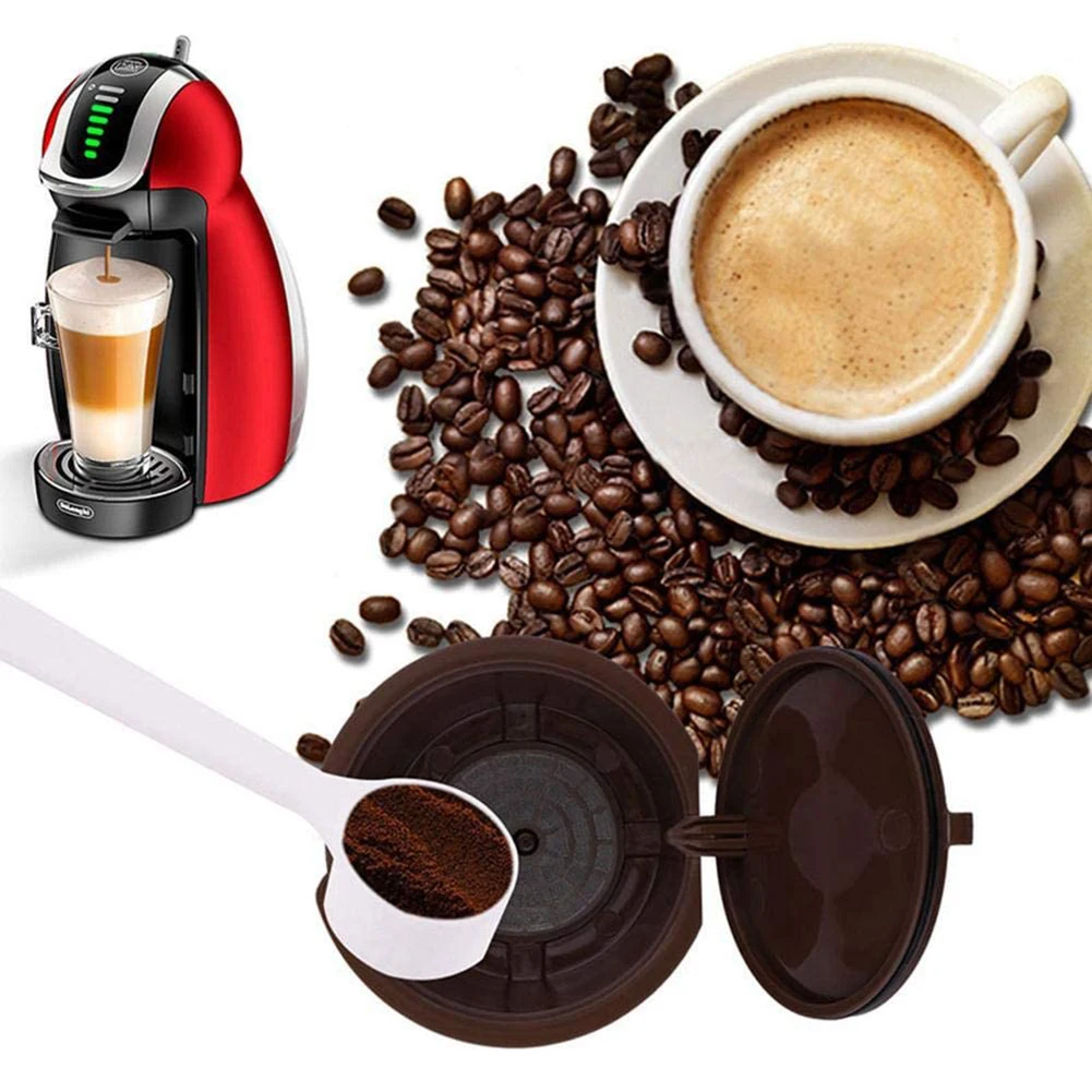 7 шт./компл. многоразовые combinacapsule пустой Кофе капсула Nescafe цветной фильтр