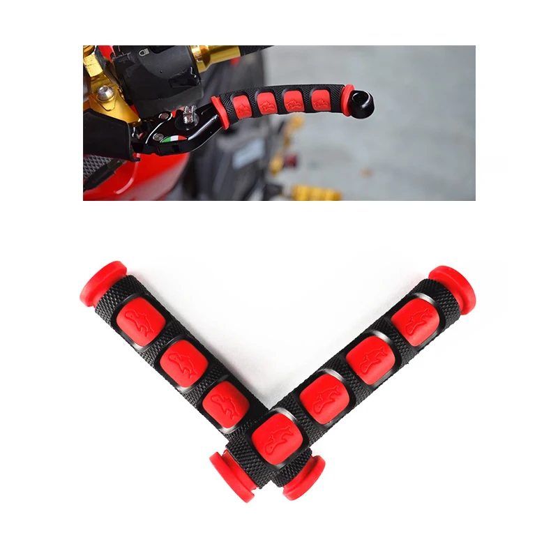 

TiOODRE 1pair Universal Soft AntiSlip Brake Handle Rubber Sleeve Motorcycle Bicycle Protection Cover Accessories Protective Gear