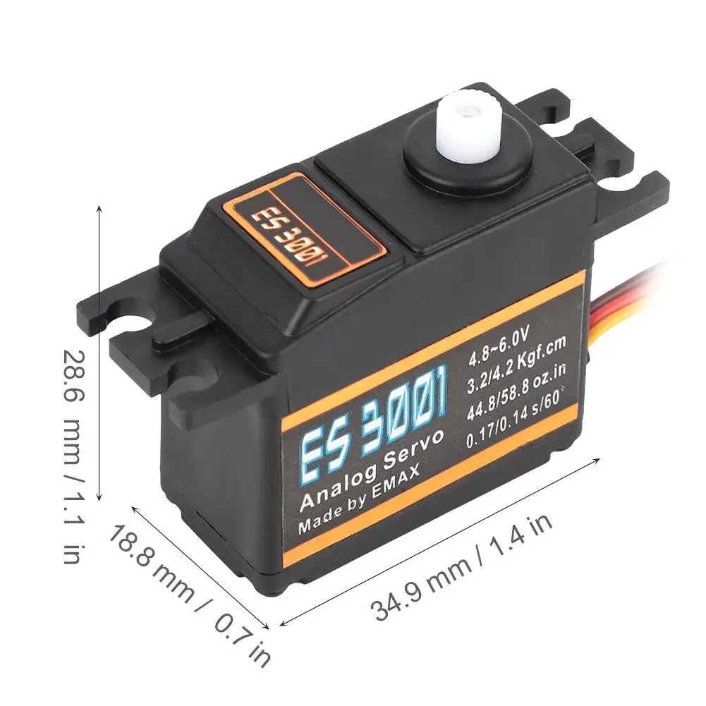 124 шт emax es3001 пластиковый аналогов