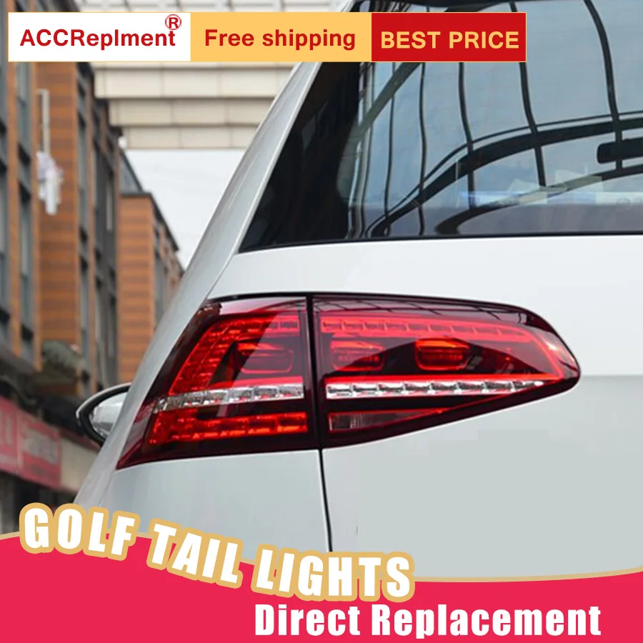 Новый светодиодный фонарь светильник s в сборе для VW Golf 7 2014-2018 задний стоп-сигнал