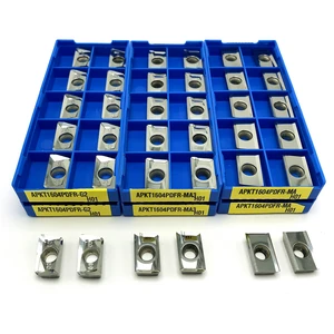 Режущий инструмент APKT1135 APKT1604 APGT1604 MA H01, вставка из алюминиевого твердосплавный инструмент для обработки деталей вращения, фрезерная вставка, металлический токарный инструмент с ЧПУ