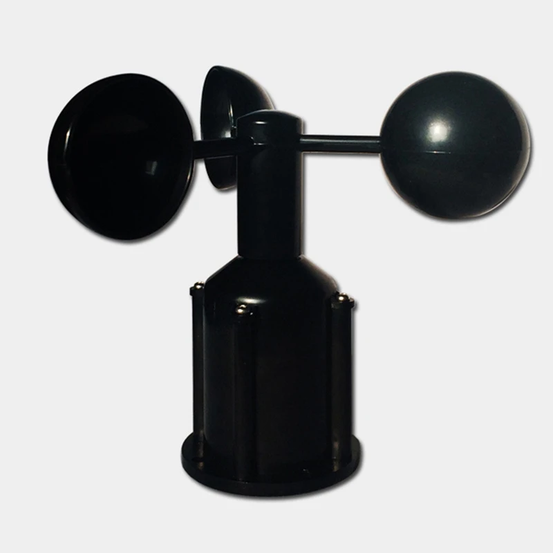 Датчик скорости ветра Анемометр три чашки алюминиевый легированный импульсный