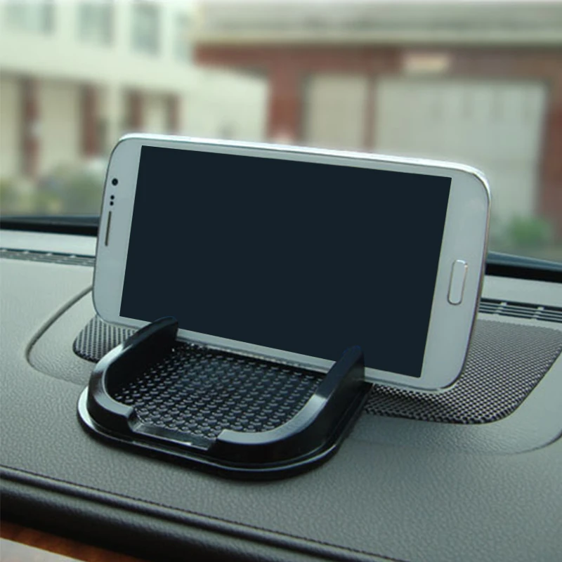 Автомобильный держатель для телефона на приборной панели нескользящий коврик