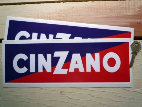 

12-дюймовая наклейка на автомобиль для x2 cinзано спонсоров гонки и ралли GP