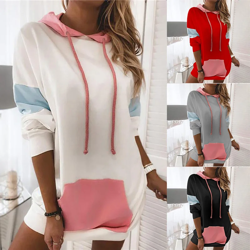 

Oversized Sweatshirt Streetwear Fall 2020 Women Clothing Casual Autumn Vintage Sweatshirt Plus Size Hoodies Pumpkin L