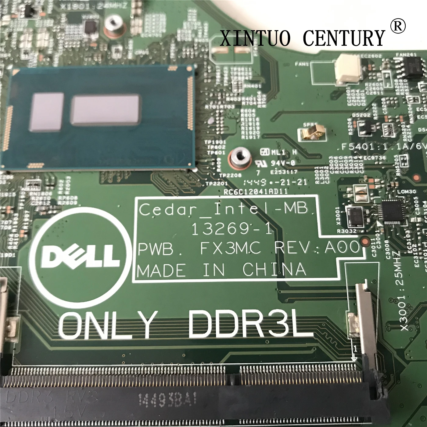 

CN-0THVGR 0THVGR THVGR For Dell Inspiron 3543 3443 5749 Laptop Motherboard 13269-1 FX3MC W/ SR23Y I5-5200U 100% tested working