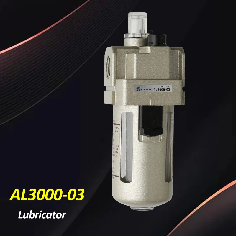 

AL2000 02 G1/4 Air Pneumatic Lubricator Gas source processor oil Lubricator