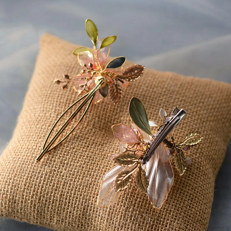 Заколки для волос с кристаллами женщин заколки ручной работы невесты свадебного