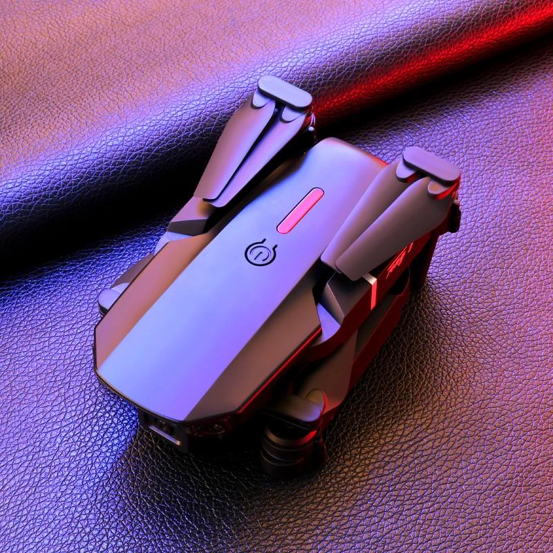 Складной Радиоуправляемый мини Дрон с камерой 4k HD широкоугольный Wi Fi передачей в