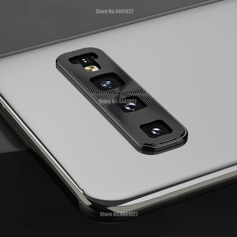 Black Защитное кольцо для объектива камеры для samsung Galaxy S10e S10 Plus S10 металлическое покрытие Защитная крышка кольца для samsung S10E - Цвет: Black