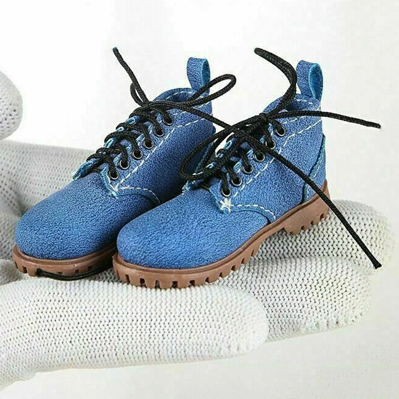 1/6 Scale Military Martin Boots Male Solid Shoes Clothes Soldier Fit 12in Figure