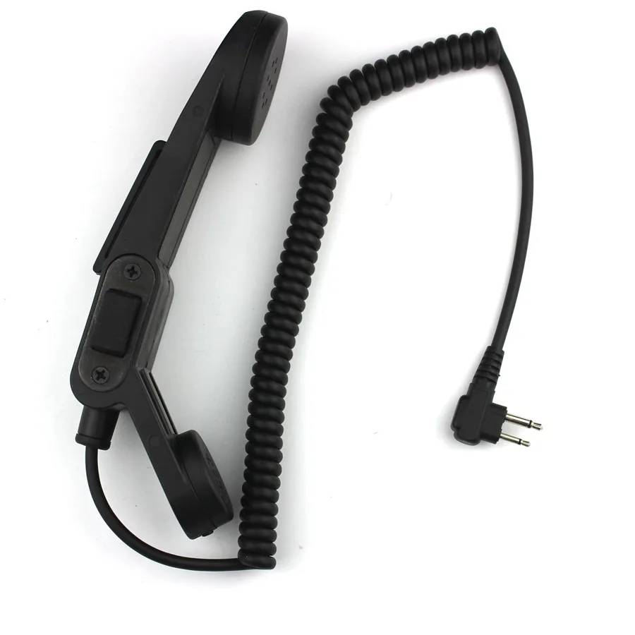 Walkie Talkie Handphone M Plug Hand Mic Z-TAC Element H250-PTT Communication Station Handle Microphone For Motorola A10 A12
