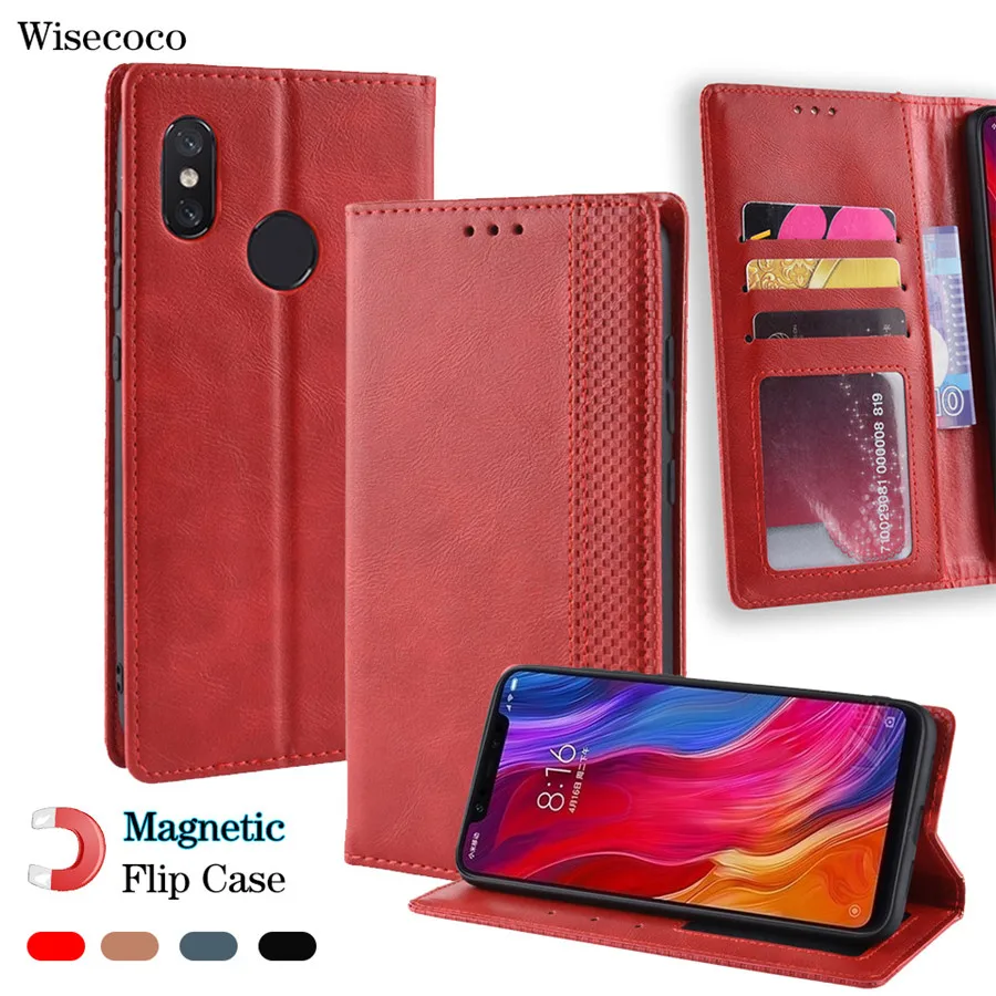 Роскошный кожаный магнитный флип чехол для Xiaomi Mi 9t 9 8 Se NOTE10 A3 Play F1 Redmi 8a 7a K30 K20 Go Note 8T