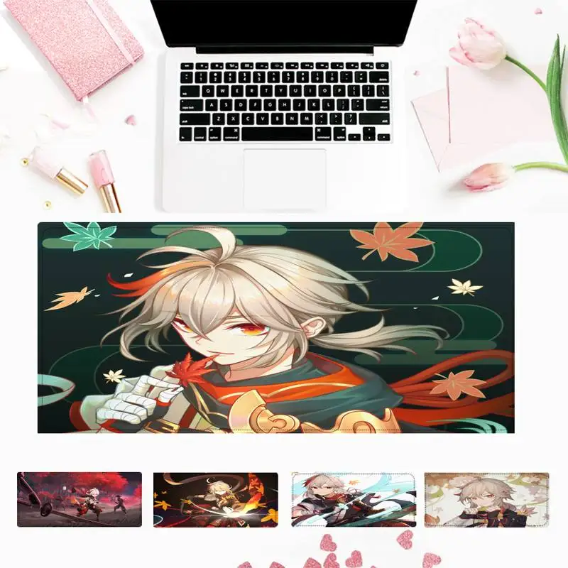 

Big Promotions Genshin Impact Kazuha Mouse Pad PC Laptop Gamer Mousepad Anime Antislip Mat Keyboard Desk Mat For Overwatch/CS GO