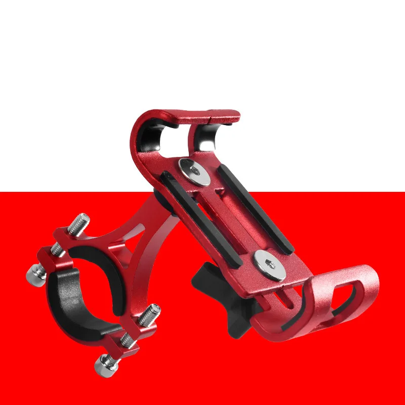 

Bicycle Motorcycle Mobile Phone Holder 360 Degree Rotatable Stand Mountain Bike Handlebar Phone GPS Navigation Support Bracket
