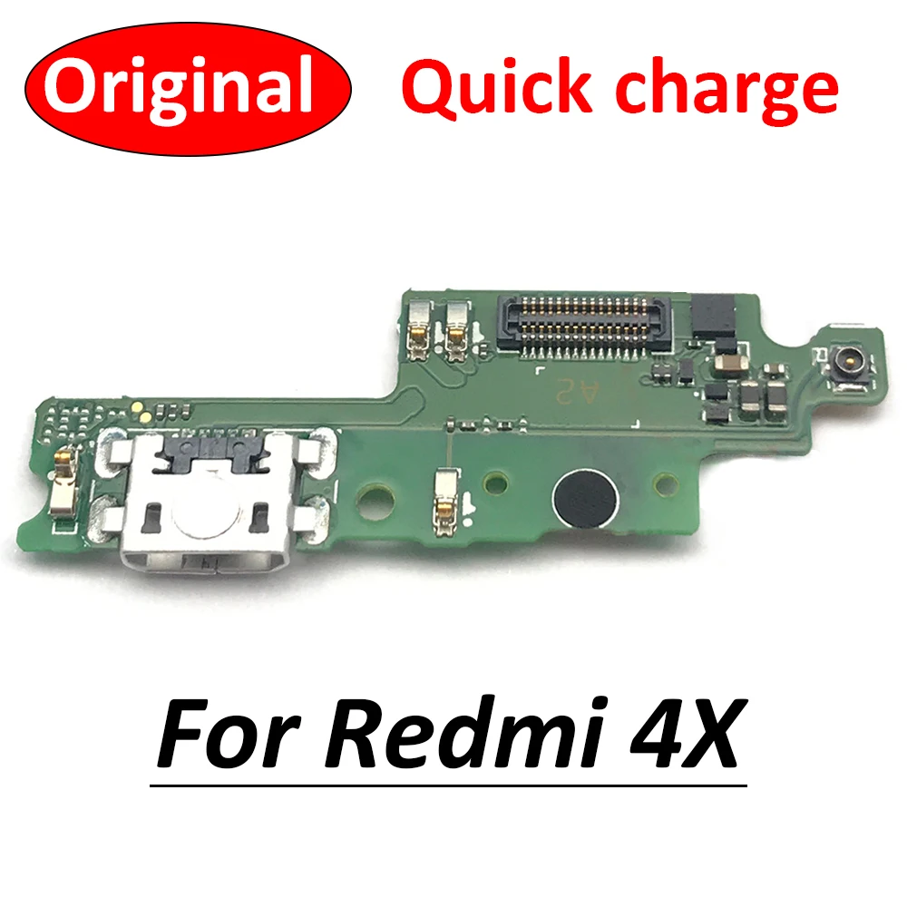 Puerto de carga USB para Xiaomi Redmi 4X, Cable flexible, placa de...