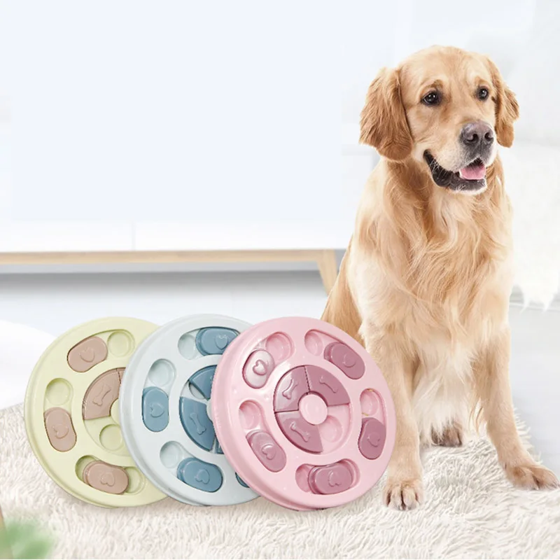 

Dog Puzzle Toys Increase IQ Interactive Slow Dispensing Feeding Pet Dog Training Games Feeder For Small Medium Puppy