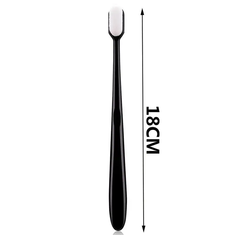 

Toothbrush Ultra-fine Soft Fiber Toothbrush Environmentally Health Care Antibacterial Gum Tooth Protect Portable Travel Bru Y3O0