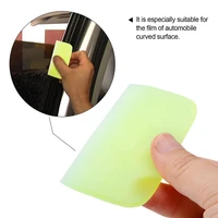 foshio soft vinyl car wrap squeegee glass wash cleaning tool window tint foil carbon film wrapping install scraper water remover